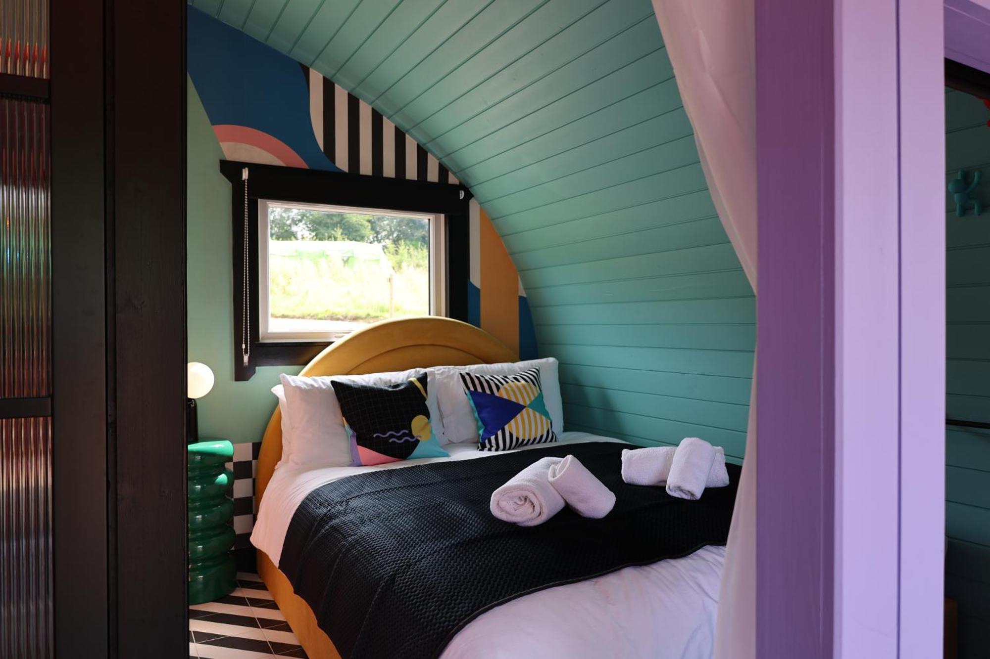 Ammonite Glamping Pod & Hot Tub Lejlighed Hungerton Eksteriør billede