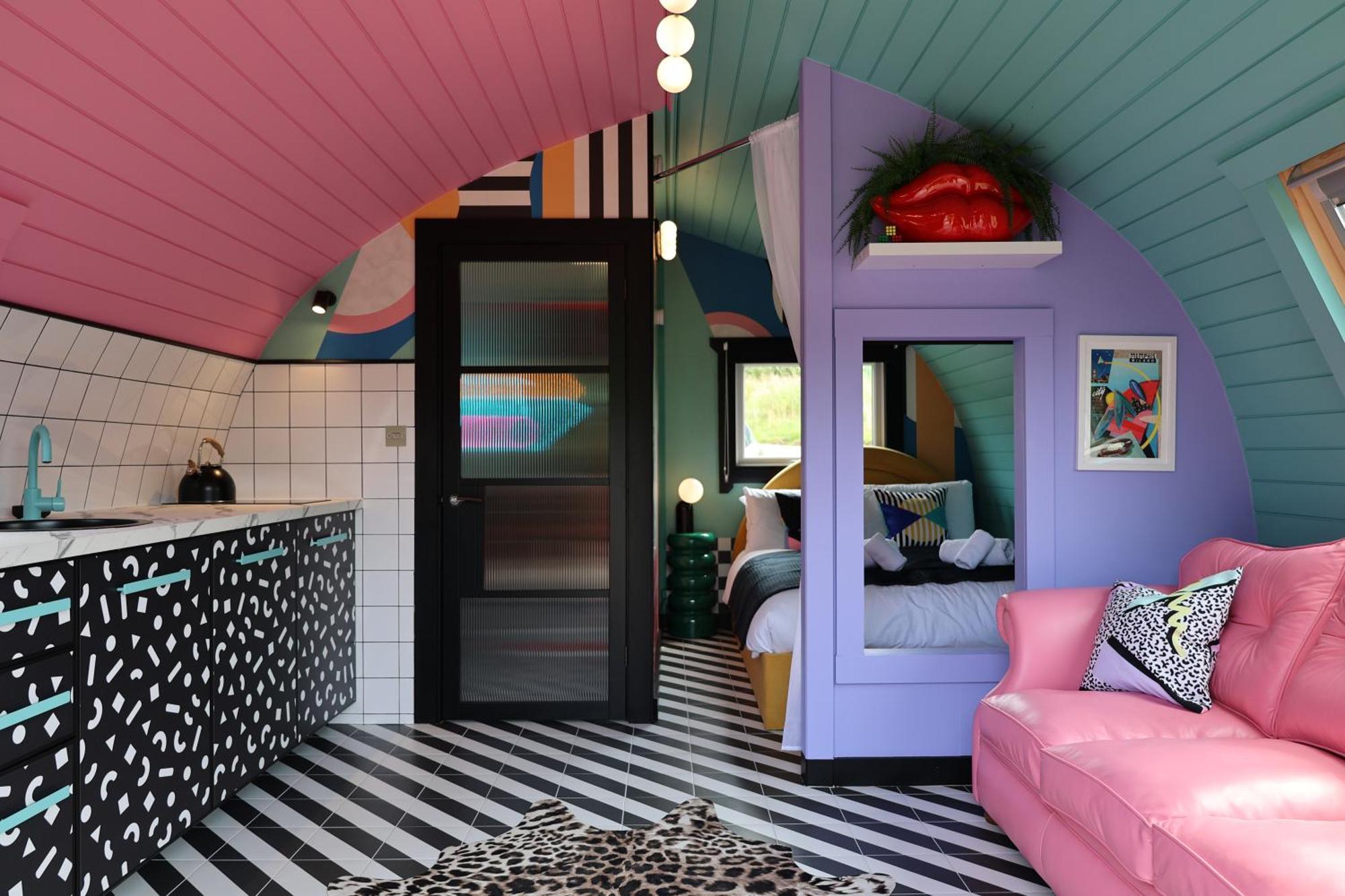 Ammonite Glamping Pod & Hot Tub Lejlighed Hungerton Eksteriør billede