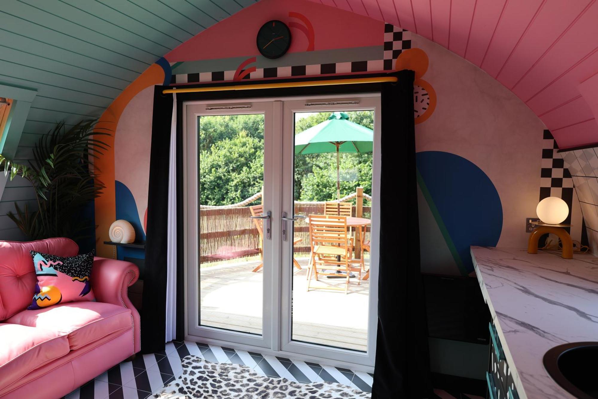 Ammonite Glamping Pod & Hot Tub Lejlighed Hungerton Eksteriør billede