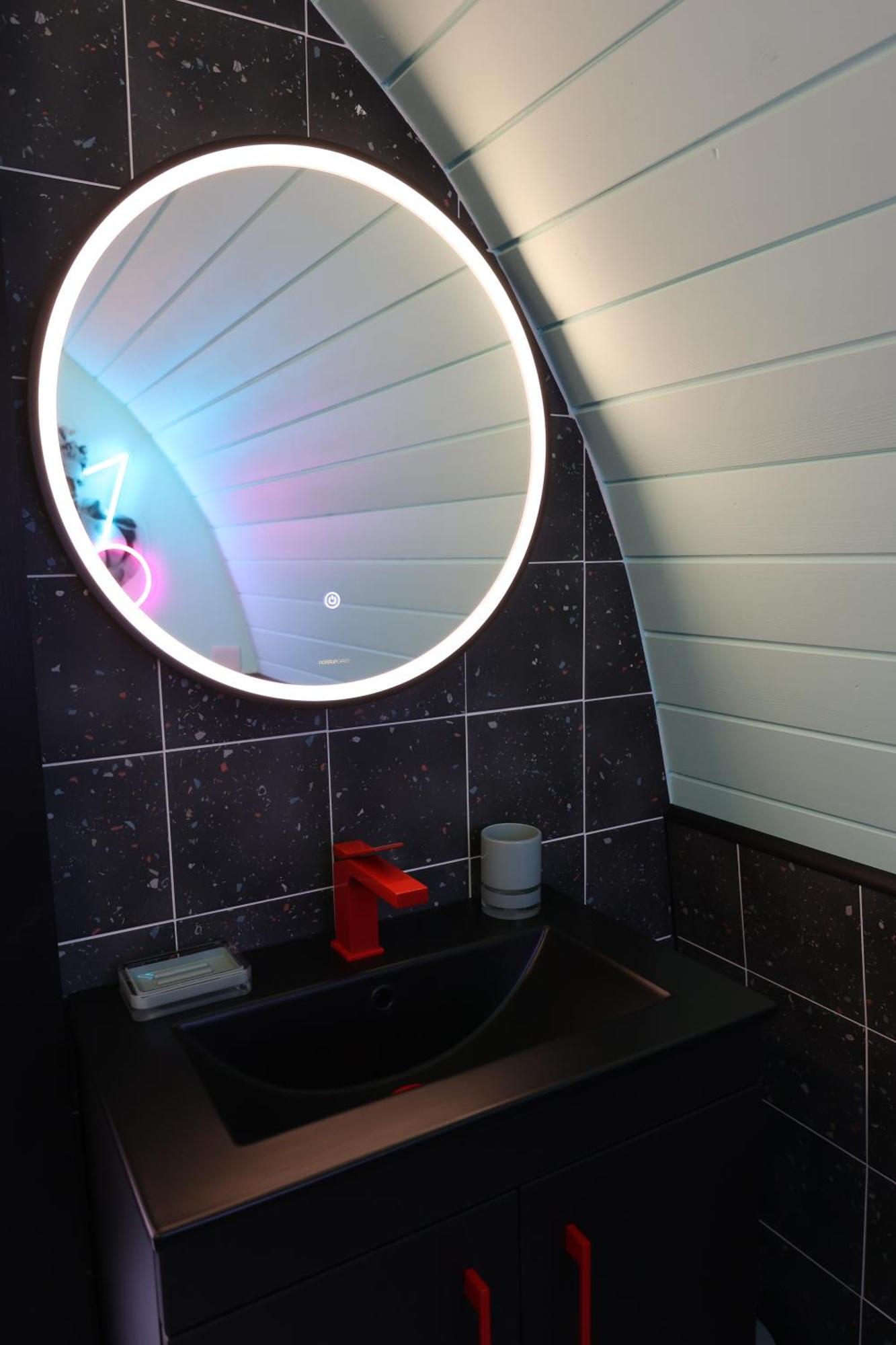 Ammonite Glamping Pod & Hot Tub Lejlighed Hungerton Eksteriør billede