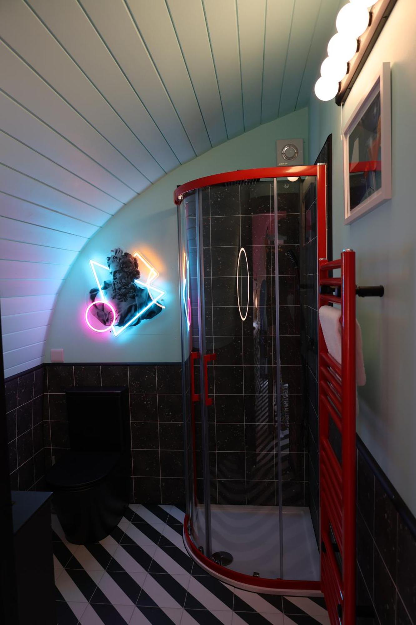 Ammonite Glamping Pod & Hot Tub Lejlighed Hungerton Eksteriør billede