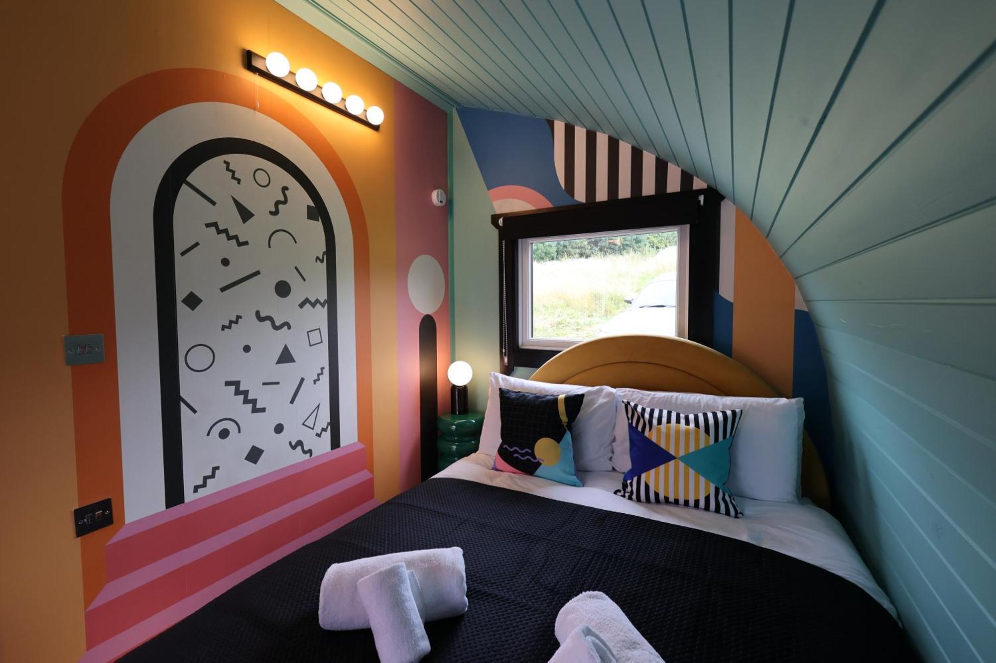 Ammonite Glamping Pod & Hot Tub Lejlighed Hungerton Eksteriør billede