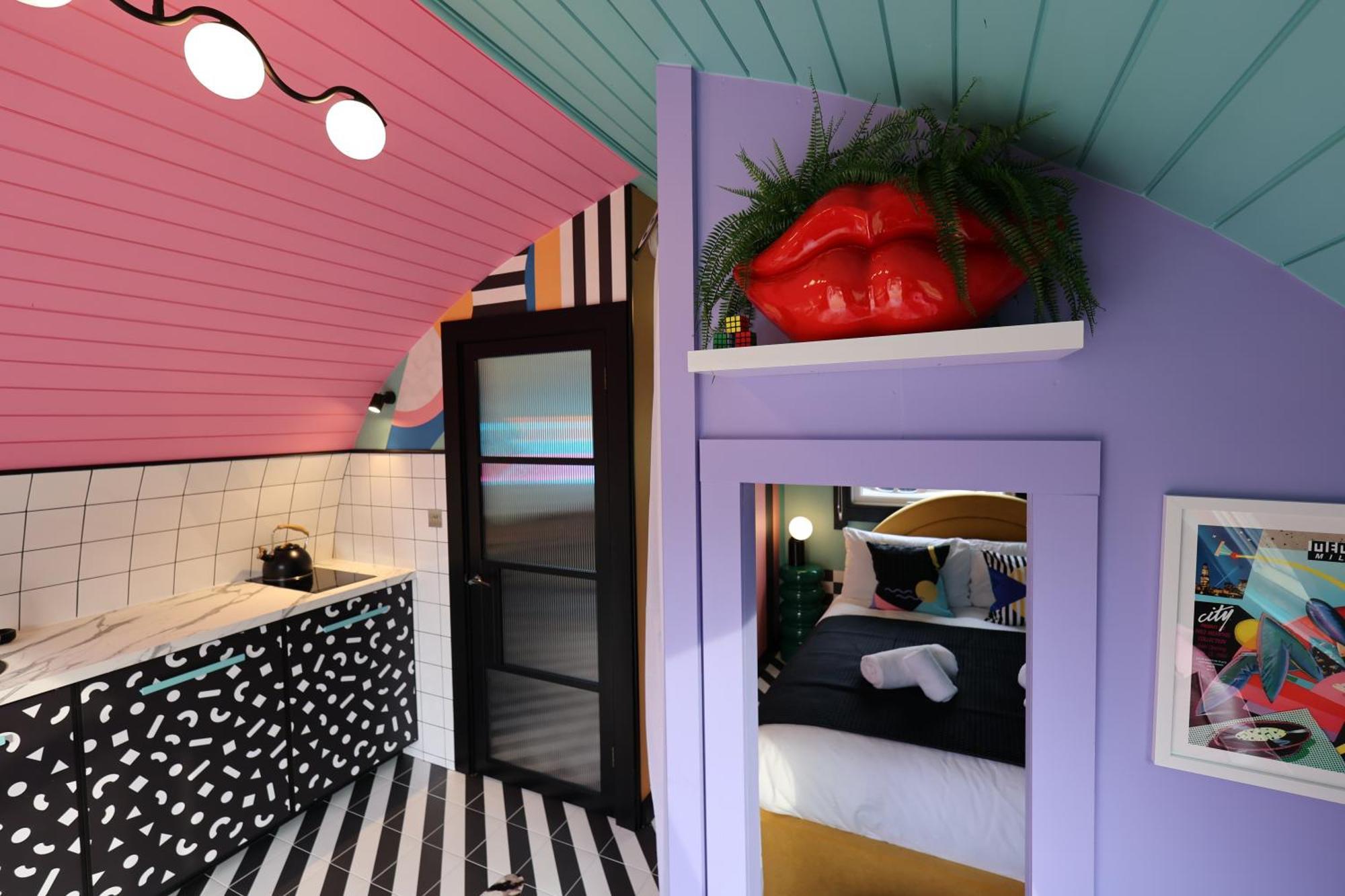 Ammonite Glamping Pod & Hot Tub Lejlighed Hungerton Eksteriør billede